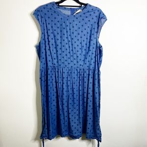 Kristin Miles Chambray Polka Dot Dreaa